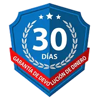 Garantía de devolución de dinero de 30 días